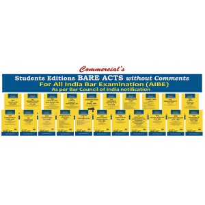 Commercial's Bare Act for All India Bar Examination (AIBE) 2022 as per Bar Council of India Notification 